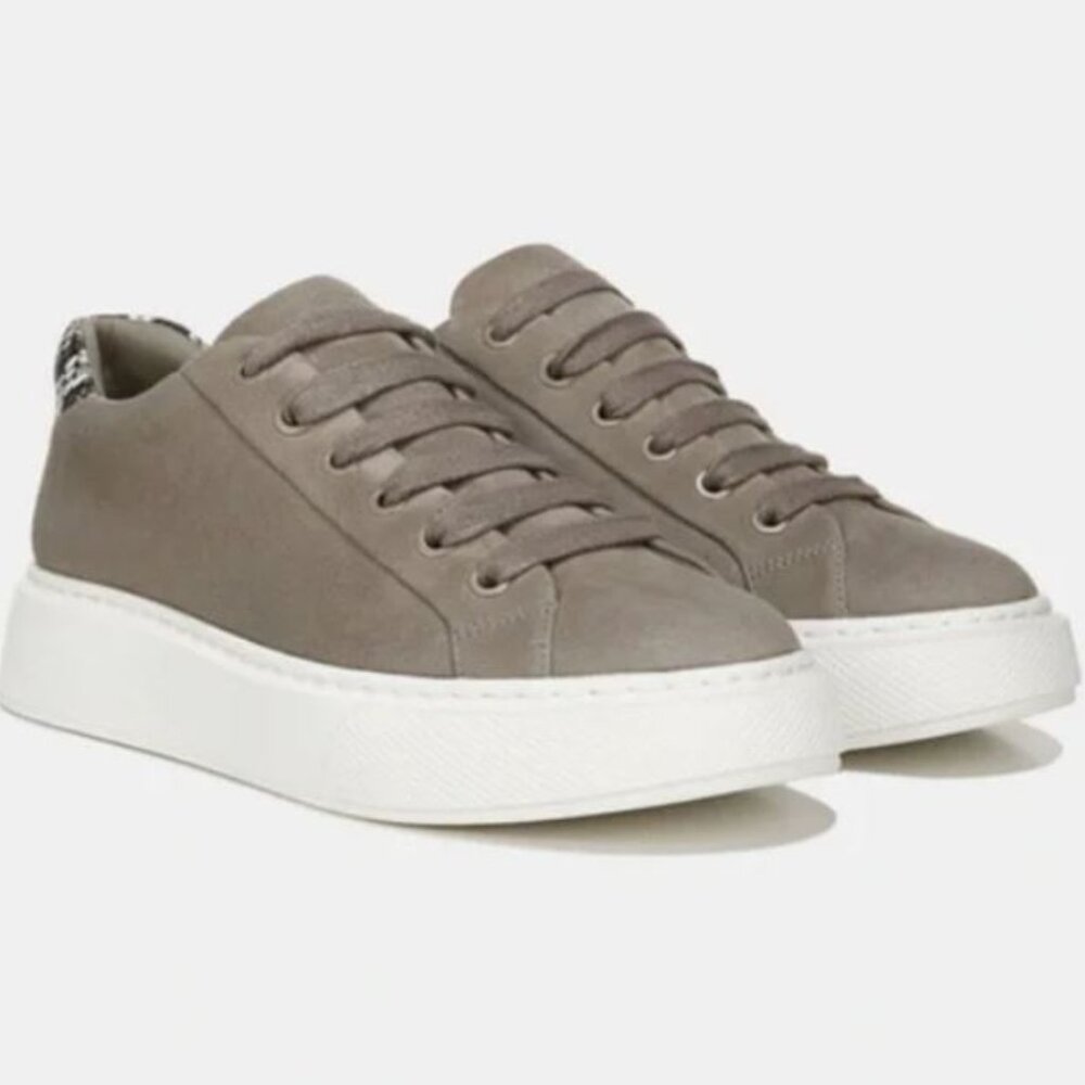 Vince Rhea Platform Sneakers Light Woodsmoke | Women Size 5.5